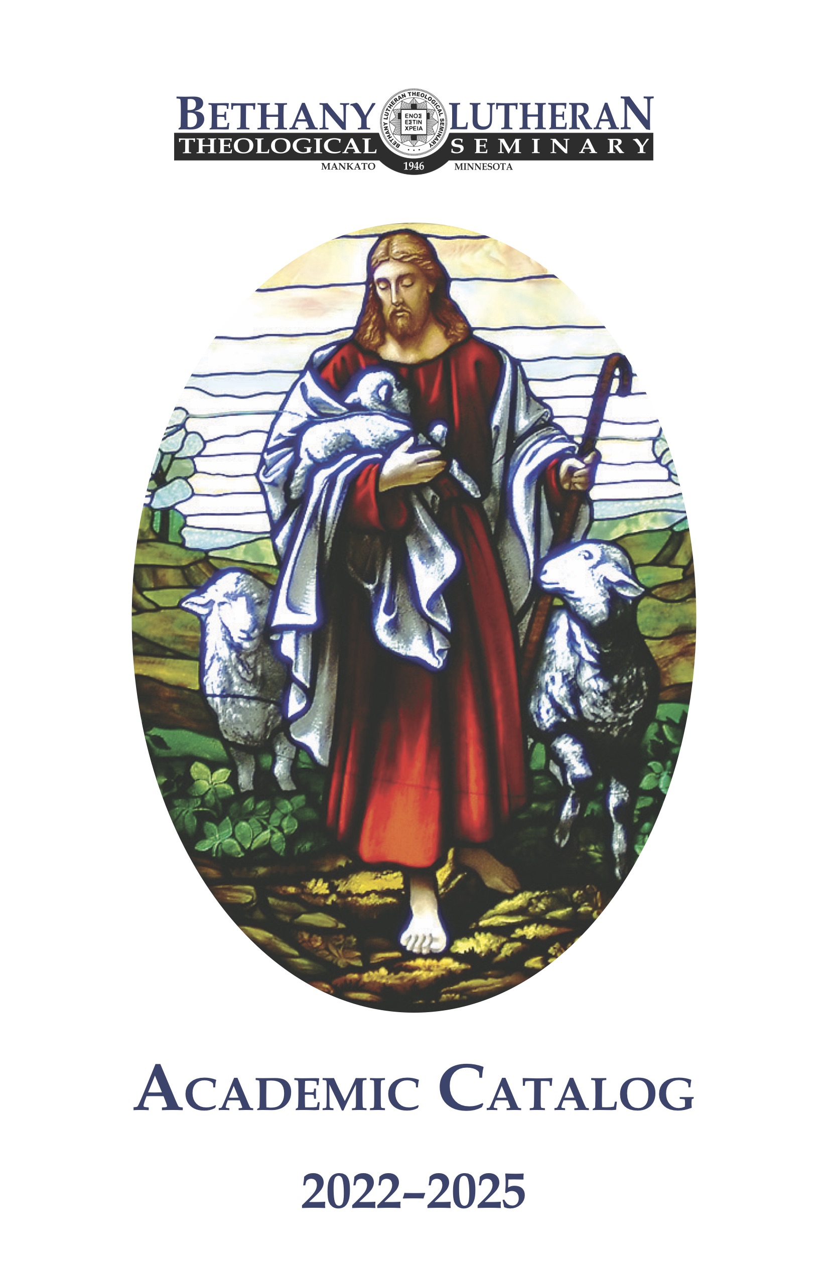 Catalog Bethany Lutheran Theological Seminary